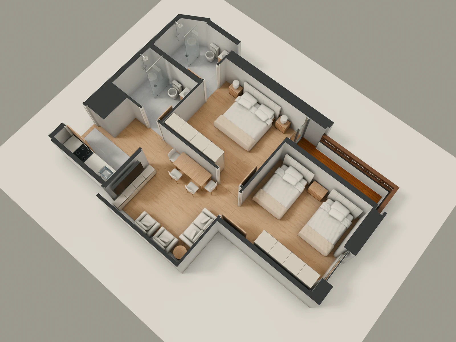 صورة وحدة D1 — Junior Suite — جناح جونيور