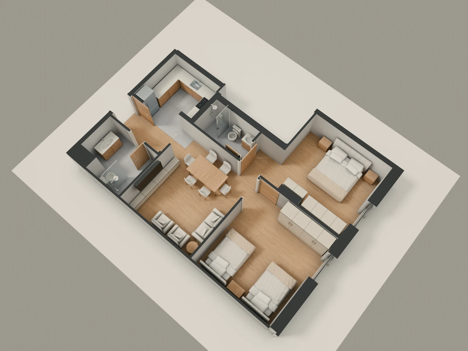 صورة وحدة D2 — Deluxe Suite — جناح ديلوكس