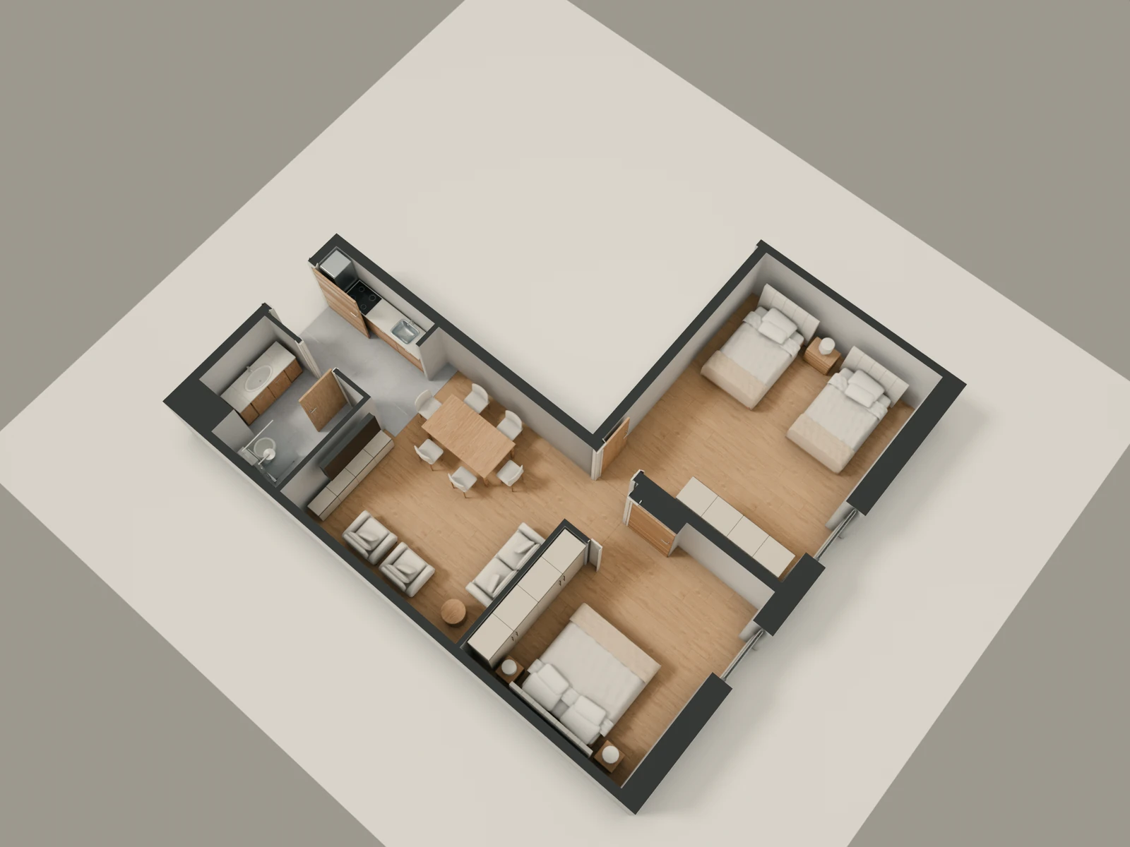 صورة وحدة G5 — Deluxe Suite — جناح ديلوكس
