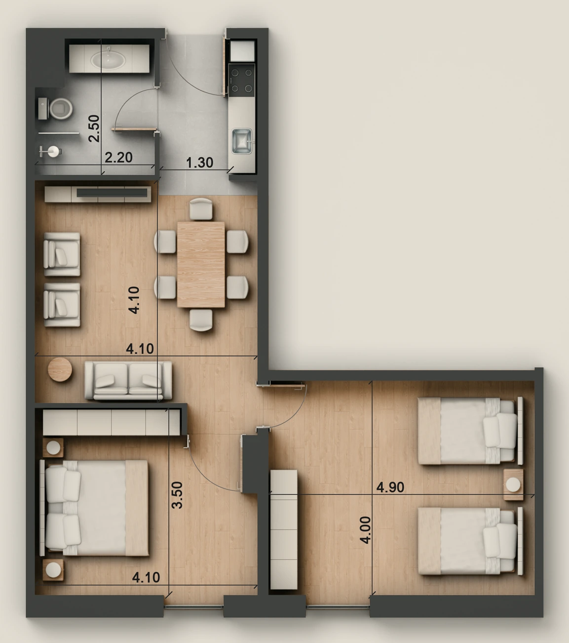 صورة وحدة G5 — Deluxe Suite — جناح ديلوكس