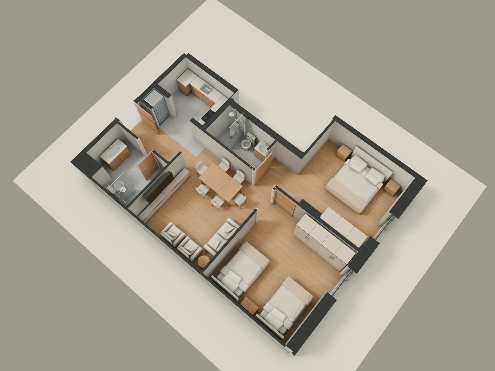 صورة وحدة H2 — Deluxe Suite — جناح ديلوكس