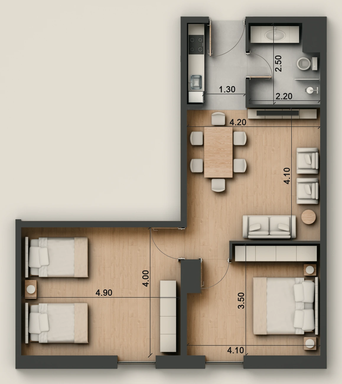 صورة وحدة H5 — Deluxe Suite — جناح ديلوكس